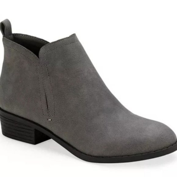 Women's Sun + Stone Cadee Ankle Booties Gray Size 9 M - Picture 7 of 8